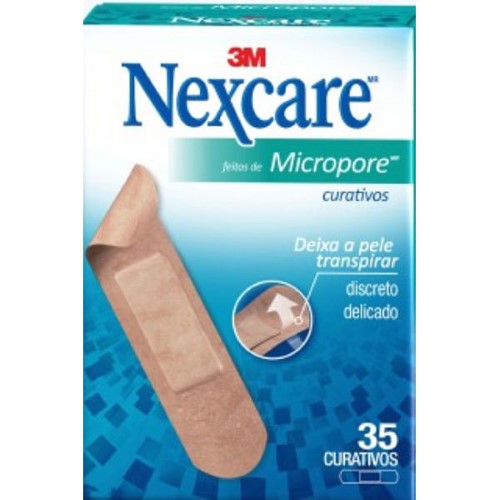 Curativos Nexcare Micropore 35un - Nexcare