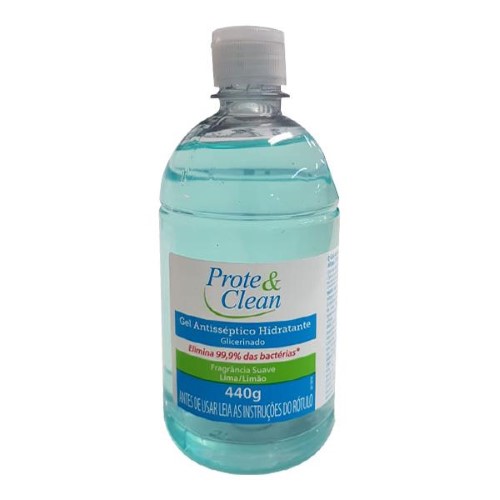 Gel Antisseptico Hidratante Prote E Clean Glicerinado 440g