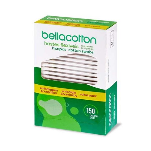 Hastes Flex Bella Cotton Cartela 150un - Flexicotton