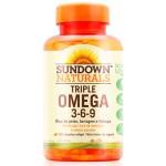 Sundown Omega Triple 3-6-9 120 Cápsulas - Sundown Naturals