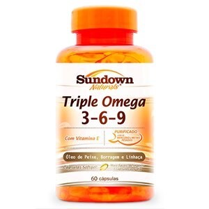 Sundown Omega Triple 3-6-9 60 Cápsulas - Sundown Naturals