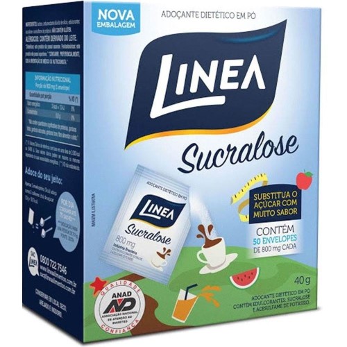 Adoc Linea Sucralose 0,8g 50 Env