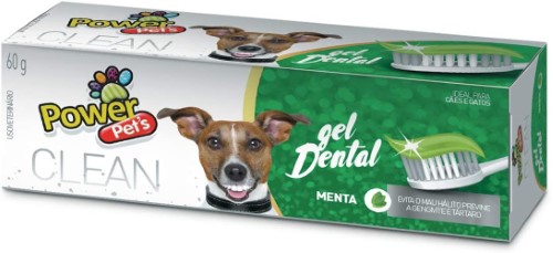 Creme Dental Power Pets Clean - Menta 90g
