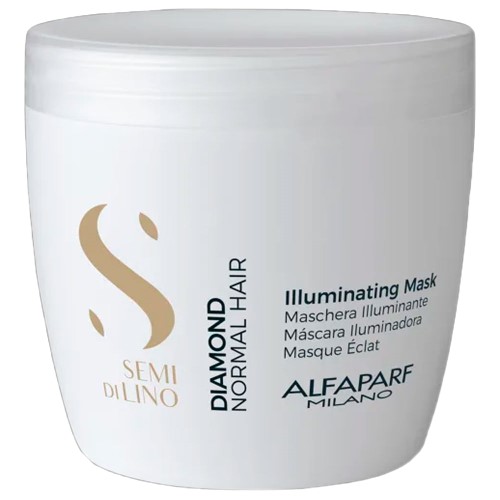 Alfaparf Milano Semi Di Lino Diamond Illuminating - Máscara Capilar 500ml
