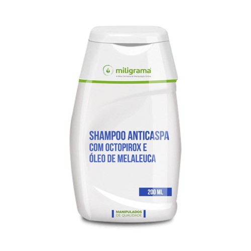 Shampoo Anticaspa Com Octopirox E Óleo De Melaleuca 200ml
