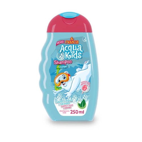 Shampoo Acqua Kids Algodão Doce - Nazca - 250ml