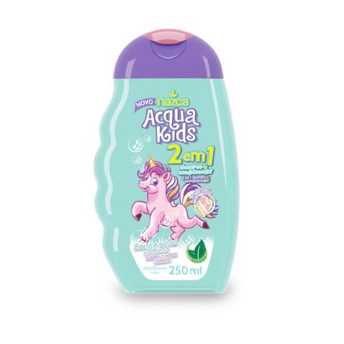 Shampoo Acqua Kids 2 Em 1 Marshmallow - Nazca - 250ml