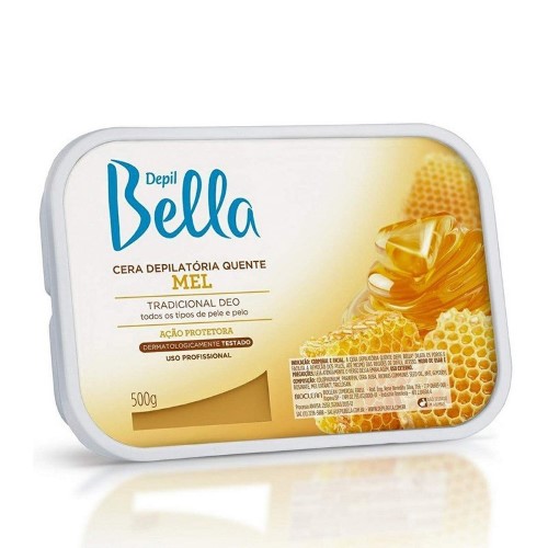 Cera Quente Depilatória Bella Mel 500g