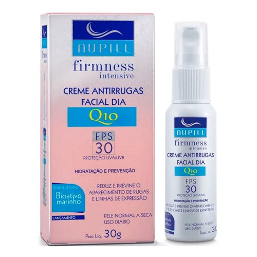 Creme Facial Antirrugas Nupill Firmness Intensive Dia Q10 Fps30 30g