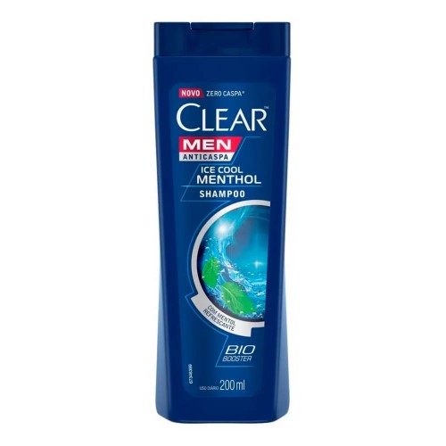 Shampoo Anticaspa Clear Men Ice Cool Menthol 200ml