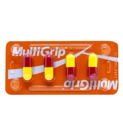 Multigrip Com 4 Cápsulas