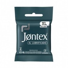 Preservativo Jontex Xl Lubrificado 3 Unidades