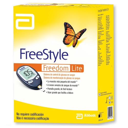 Freestyle Lite Kit Monitoramento + 10 Tiras