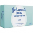 Sabonete Johnson Baby Milk 80g
