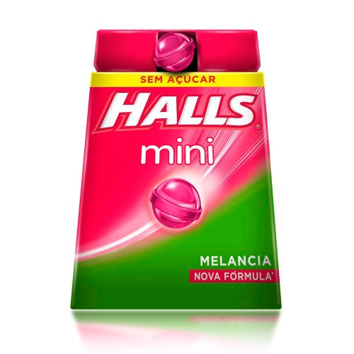 Bala Halls Mini Melancia 15g