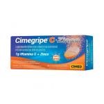 Cimegripe C + Zinco 1g Com 10 Comprimidos Efervescentes