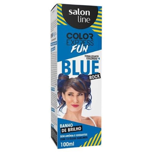 Tonalizante Colorido Azul Salon Line Color Express 100ml