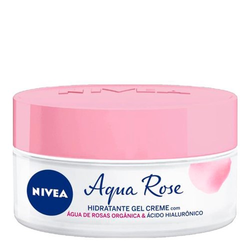 Creme Facial Nívea Aqua Rose Orgânica Gel 50ml
