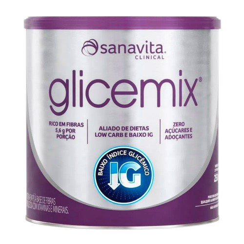 Controlador Glicêmico Glicemix Ig - Sanavita - 250g