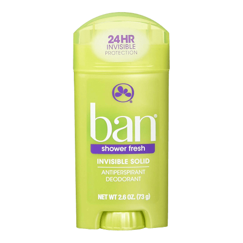 Ban Shower Fresh Invisible Solid - Desodorante 73g