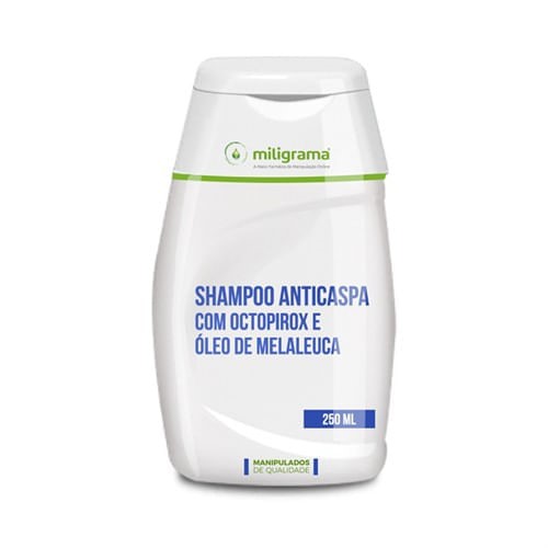 Shampoo Anticaspa Com Octopirox E Óleo De Melaleuca 250ml