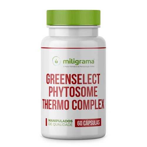 Greenselect Phytosome Thermo Complex Com Selo De Autenticidade 60 Cápsulas