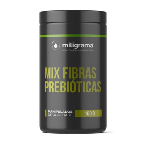 Mix Fibras Prebióticas - Fibregum + Inulina + Polidextrose 150g