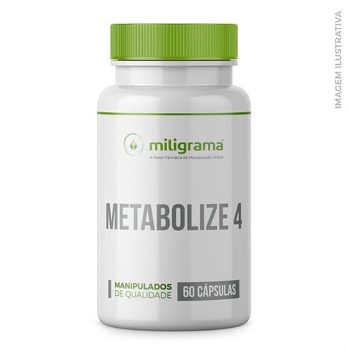 Metabolize 4 500mg 60 Cápsulas