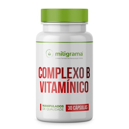 Complexo B Vitamínico 30 Cápsulas