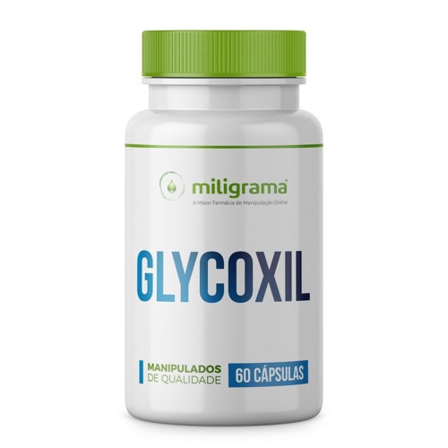 Glycoxil 300mg Antioxidante Potente Para Proteger Sua Pele 60 Cápsulas