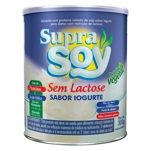 Alimento Em Pó Suprasoy Sem Lactose Sabor Iogurte - 300g