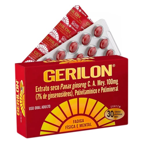 Gerilon Com 30 Cápsulas