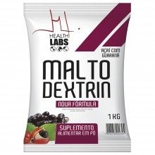 Maltodextrin Health Labs Sabor Açaí Com Guaraná 1kg