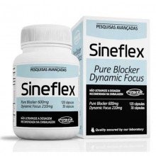 Sineflex Power Supplements Com 120 Cápsulas Pure Blocker + 30 Cápsulas Dynamic Focus