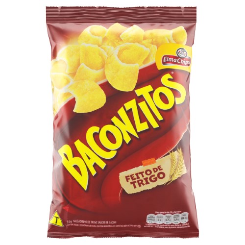 Baconzitos Elma Chips 55g