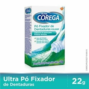 Corega Ultra Pó Fixador De Dentadura 22g