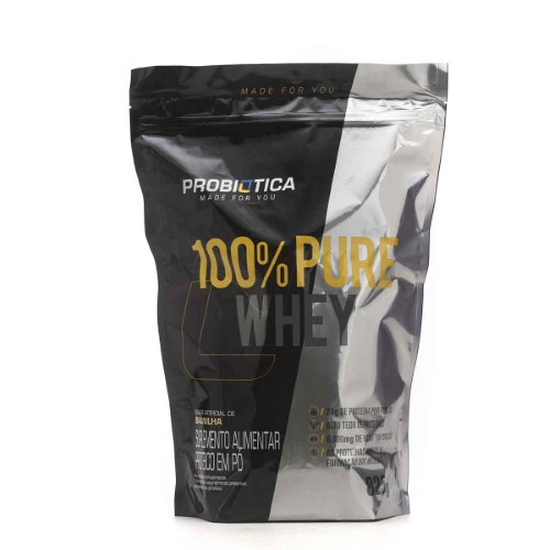 100% Pure Whey Probiótica Baunilha 825g
