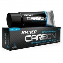 Creme Dental Bianco Carbon Detox Pró-Esmalte Com Carvão Ativado 100g