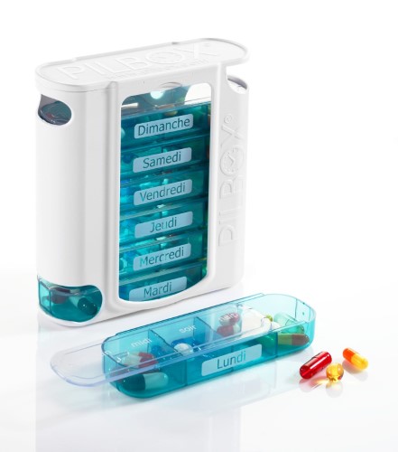 Porta Comprimidos Semanal Pilbox 7 Com 7 Compartimentos