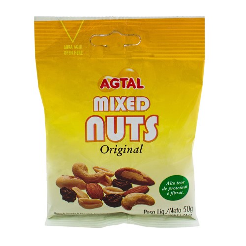 Mixed Nuts Original Agtal 50g