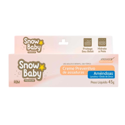 Creme Contra Assadura Snow Baby Premium 45g