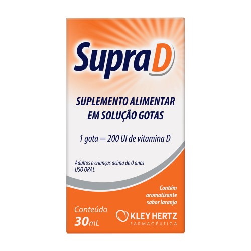 Supra D - Vitamina D 200ui 30ml
