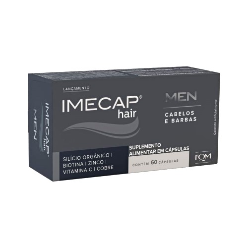 Imecap Hair Men Com 60 Cápsulas