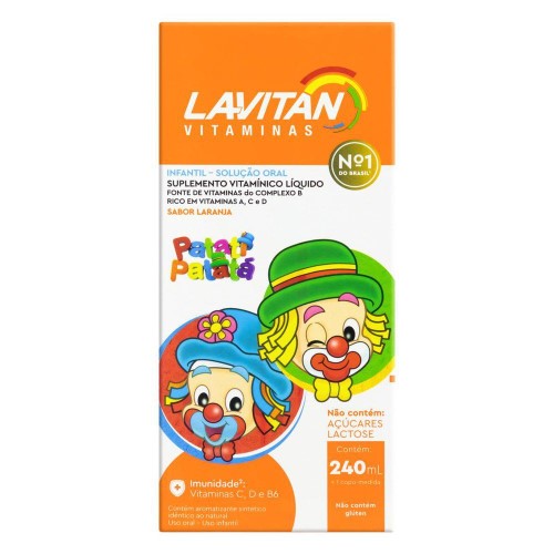 Lavitan Kids Liq Cbf Lara 240ml