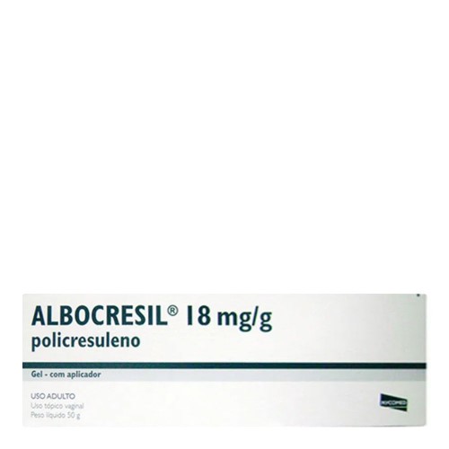 Albocresil 18mg/Ml Gel X 50g + Aplic