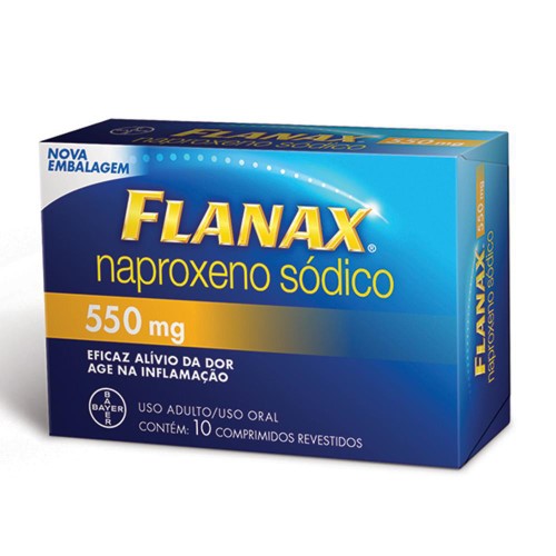 Flanax Extraforte 550mg Com 10 Comprimidos