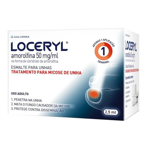 Loceryl 50mg/Ml Esm Fr X 2,5ml (10esp+30sc+30lixa)
