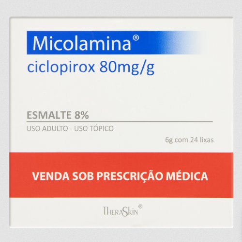 Micolamina 80mg/G Theraskin 6g Esmalte