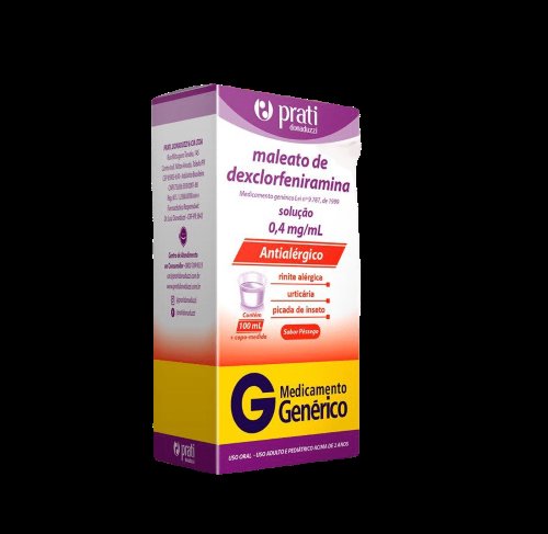 Maleato De Dexclofeniramina 0,4mg/Ml Solução Oral 120ml Neo Química Genérico