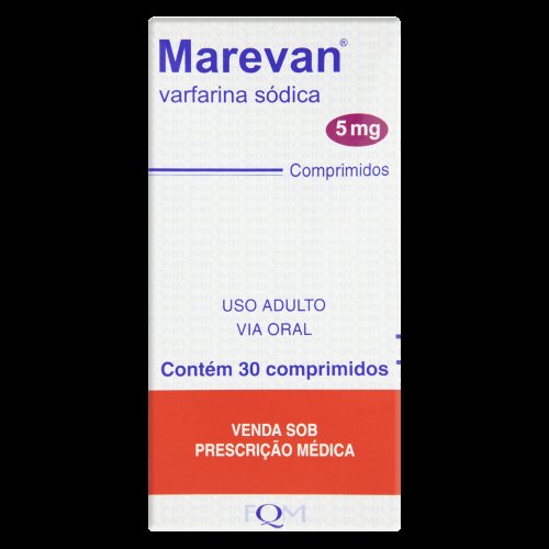 Marevan 5mg Farmoquímica 30 Comprimidos